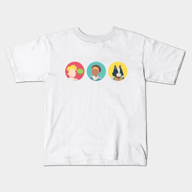 Final Space Kids T-Shirt by Loofycat